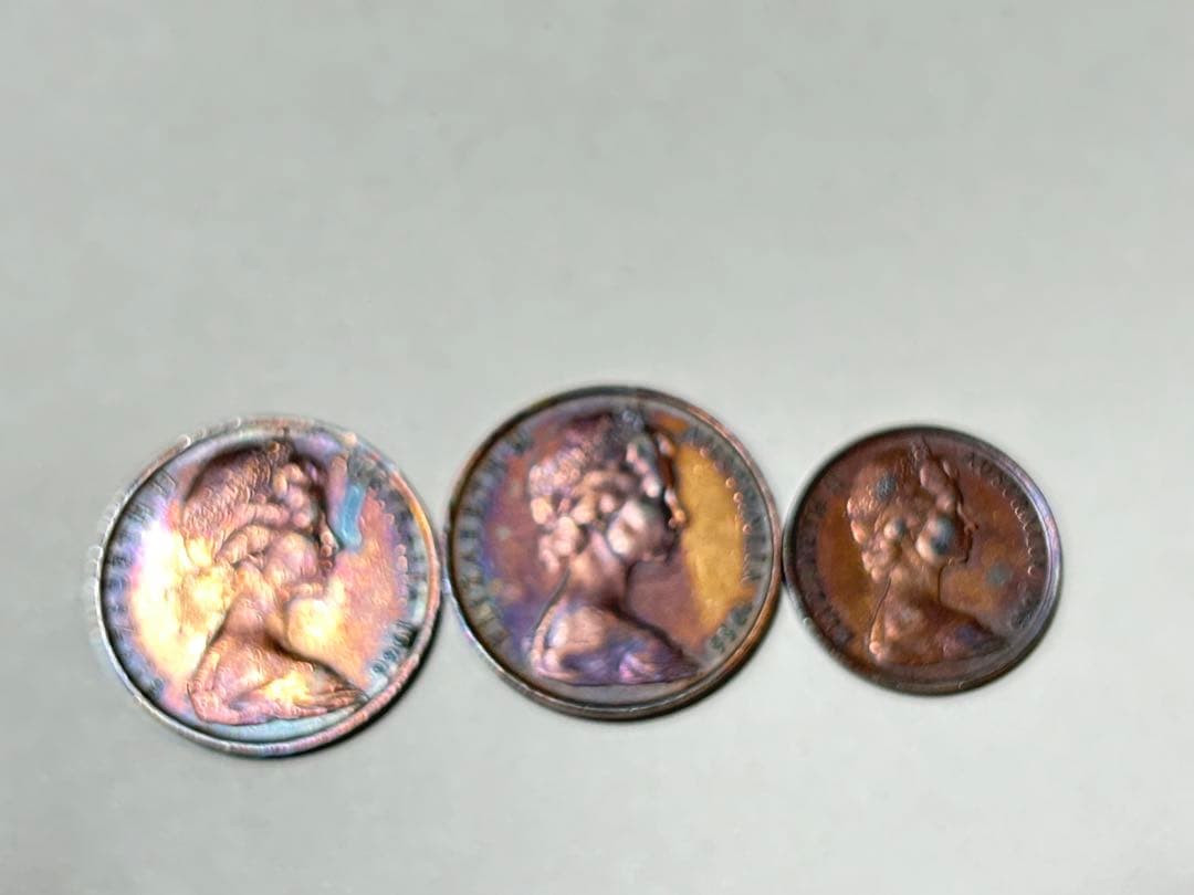 稀少1966 ～1997年 オーストラリアの貨幣10枚セット