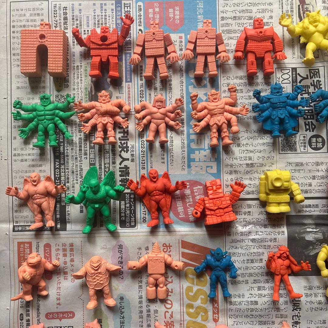 キン肉マン消しゴム　キン消し　まとめ　118点　レギュラー