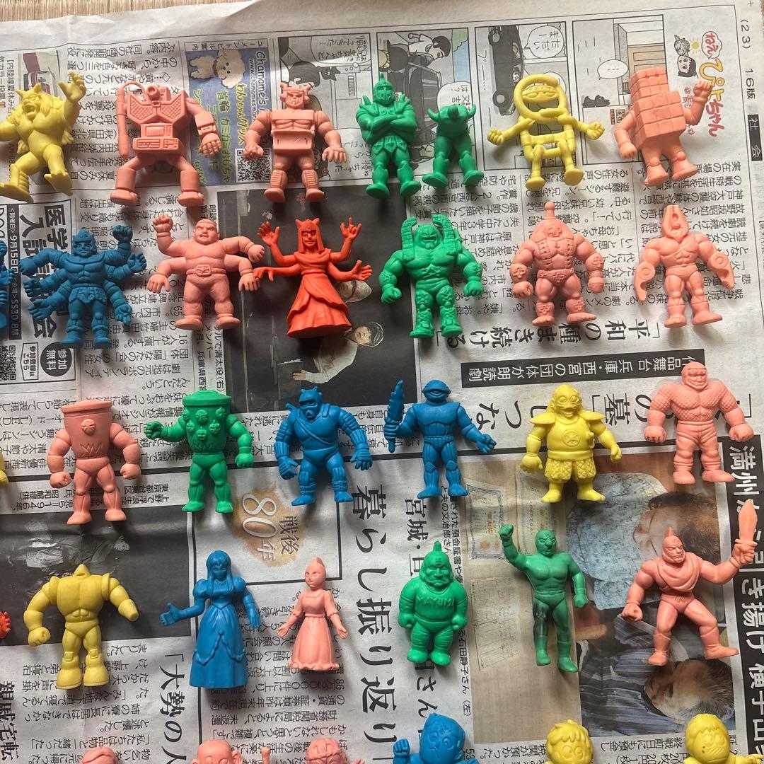 キン肉マン消しゴム　キン消し　まとめ　118点　レギュラー