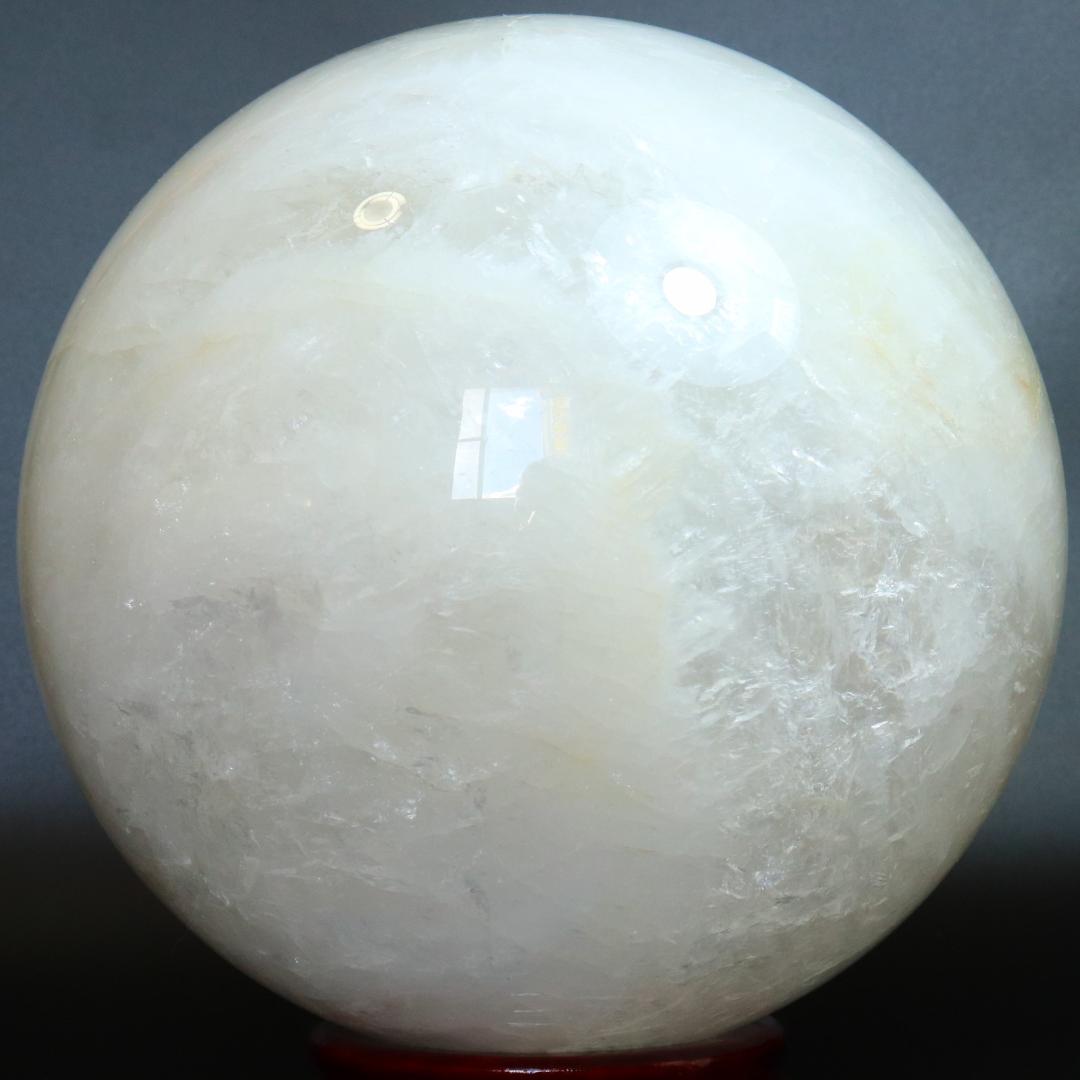 【本物保証】虹入り 水晶 丸玉 スフィア 7.6kg 天然石 クォーツ 送料無料