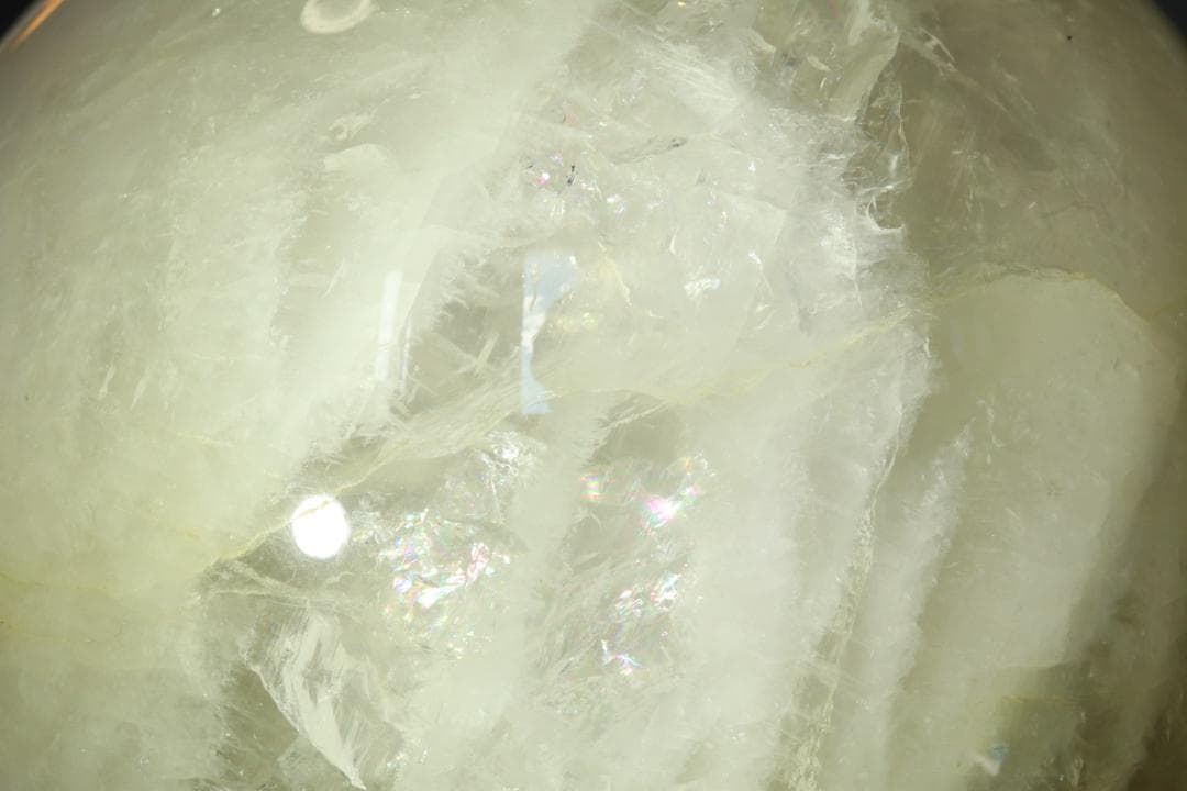 【本物保証】虹入り 水晶 丸玉 スフィア 7.6kg 天然石 クォーツ 送料無料