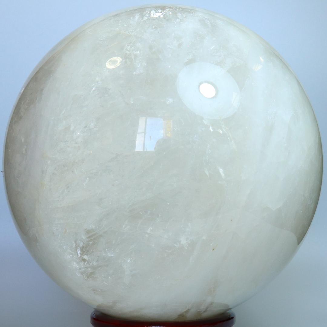 【本物保証】虹入り 水晶 丸玉 スフィア 7.6kg 天然石 クォーツ 送料無料