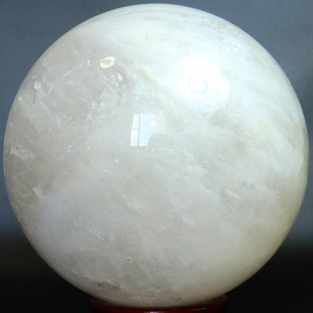 【本物保証】虹入り 水晶 丸玉 スフィア 7.6kg 天然石 クォーツ 送料無料