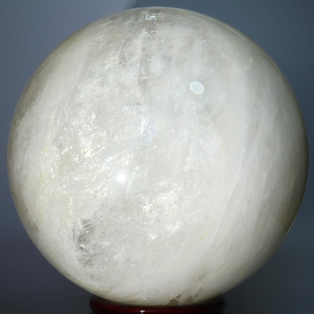 【本物保証】虹入り 水晶 丸玉 スフィア 7.6kg 天然石 クォーツ 送料無料