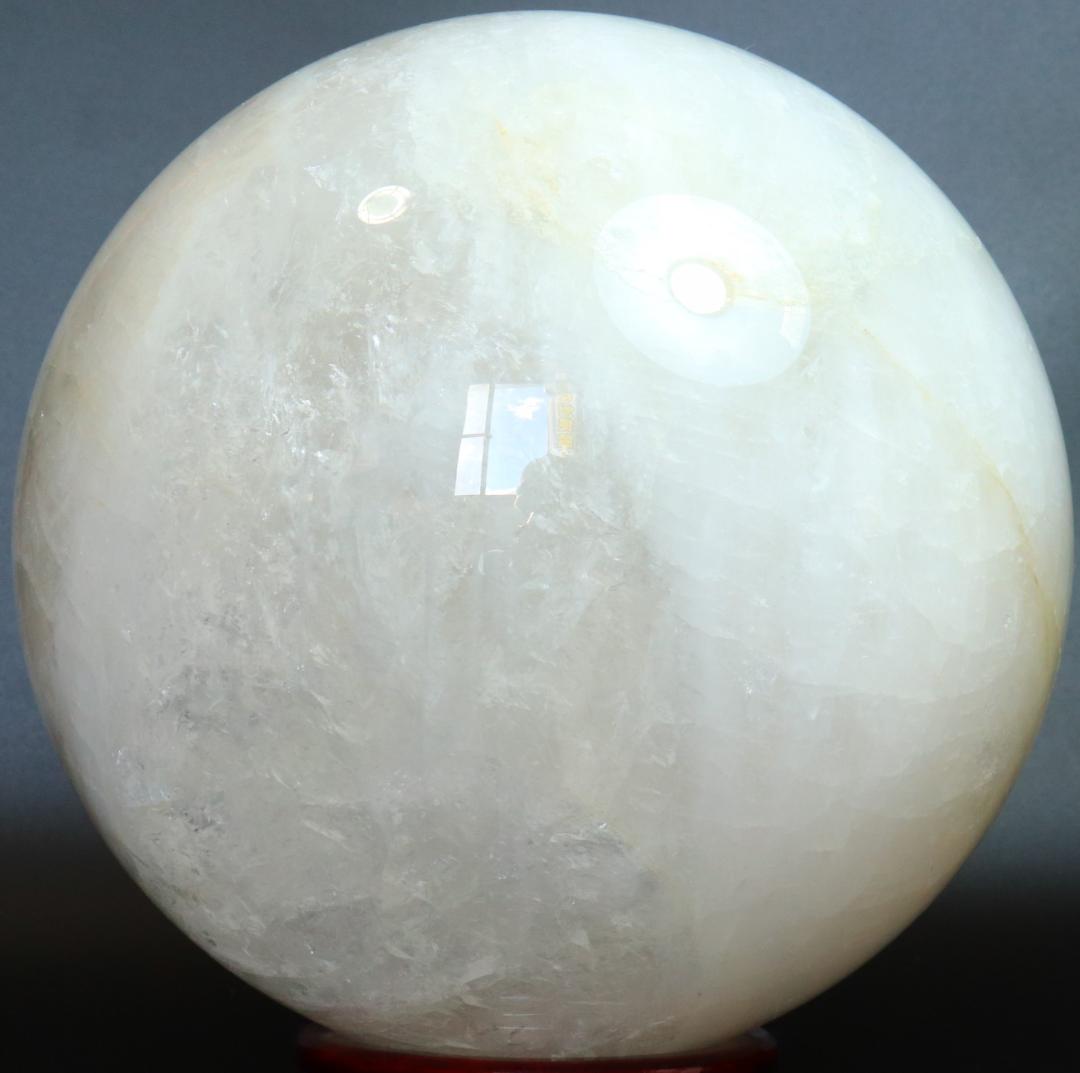 【本物保証】虹入り 水晶 丸玉 スフィア 7.6kg 天然石 クォーツ 送料無料