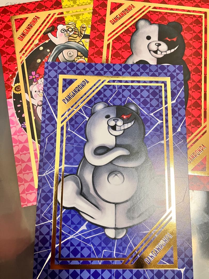 ニューダンガンロンパv3 箔押しスクエア缶バッジ　喜怒哀楽コレクション　11個