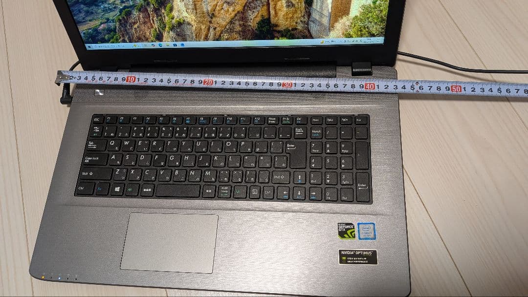 Diginnos 17インチ ノートパソコン　i7-7500U　GTX950M