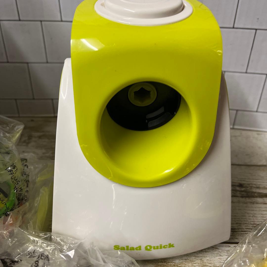 美品★動作確認済★food cutter★salad quick★sq02-az