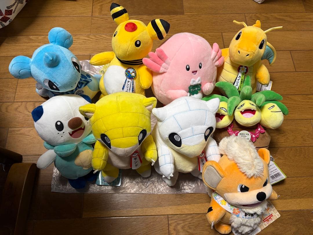 ポケモン ローカルActs物産展 推しポケモン ぬいぐるみ 9体セット