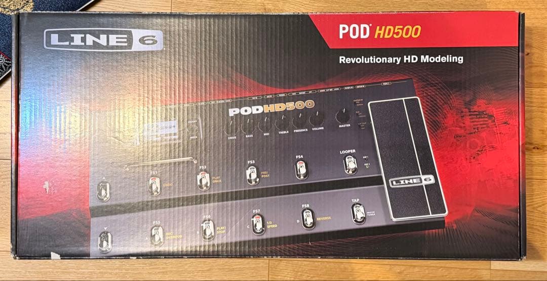 LINE6 POD HD500 ギター用マルチエフェクター/アンプシミュレータ