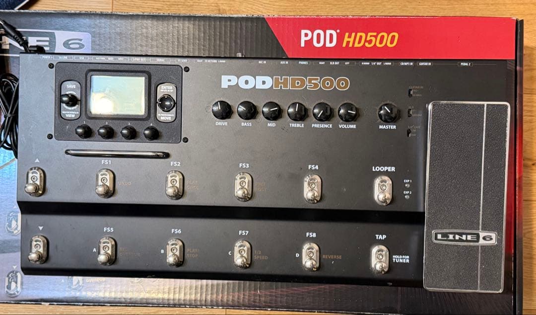 LINE6 POD HD500 ギター用マルチエフェクター/アンプシミュレータ