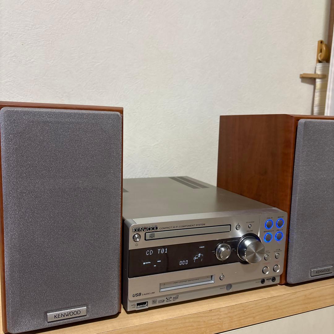 KENWOOD ケンウッド RD-UDA77　CD・MDデータ化　コンポ　取説付
