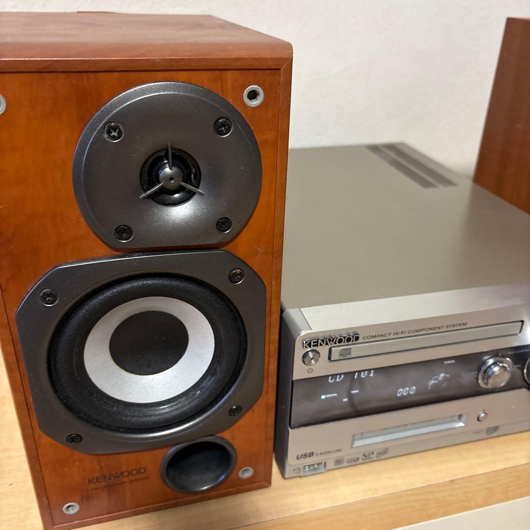 KENWOOD ケンウッド RD-UDA77　CD・MDデータ化　コンポ　取説付