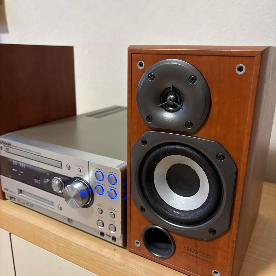 KENWOOD ケンウッド RD-UDA77　CD・MDデータ化　コンポ　取説付