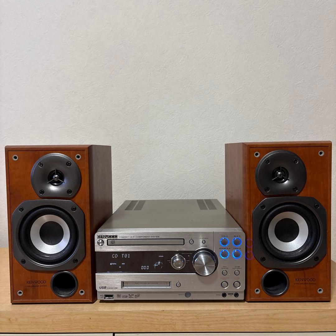 KENWOOD ケンウッド RD-UDA77　CD・MDデータ化　コンポ　取説付
