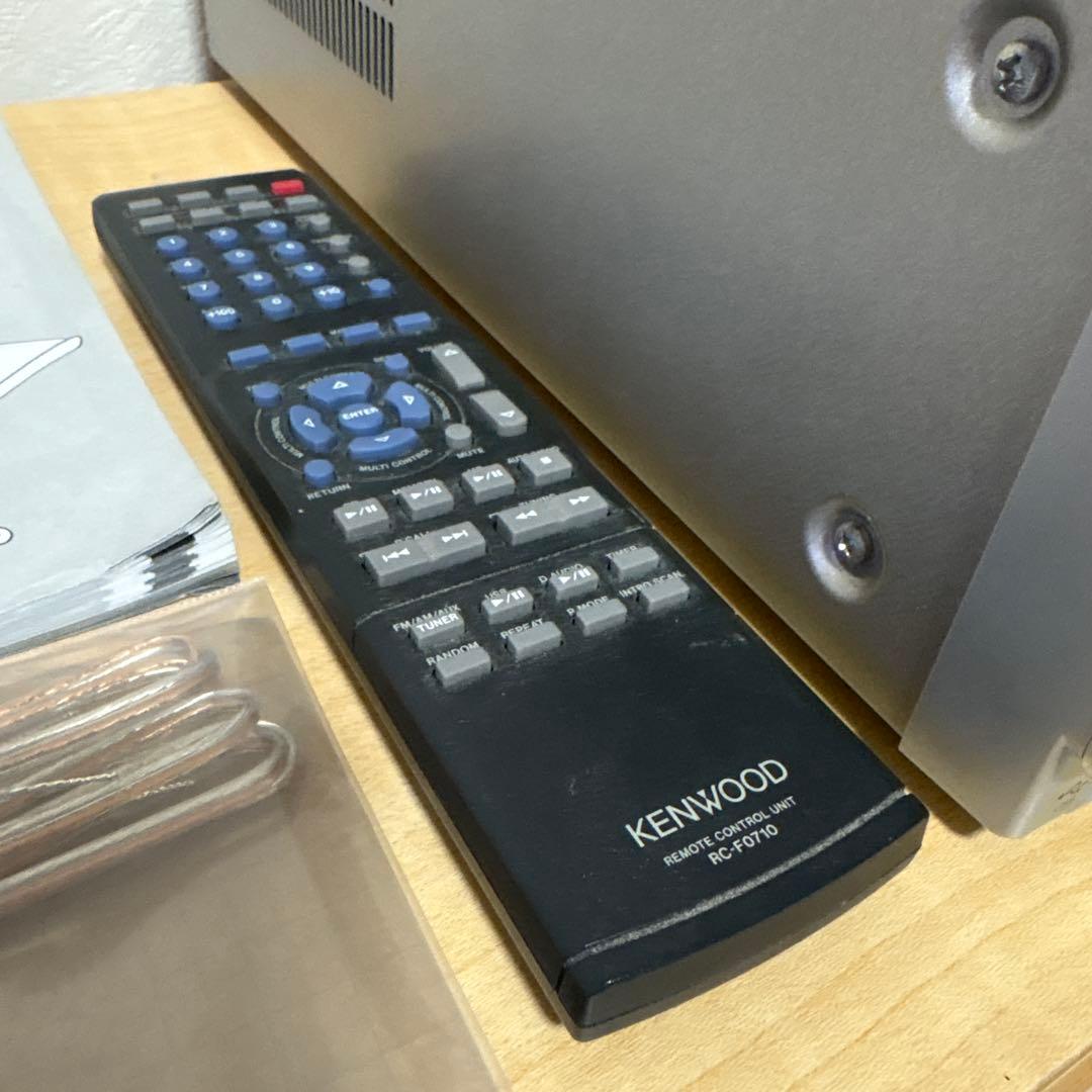 KENWOOD ケンウッド RD-UDA77　CD・MDデータ化　コンポ　取説付