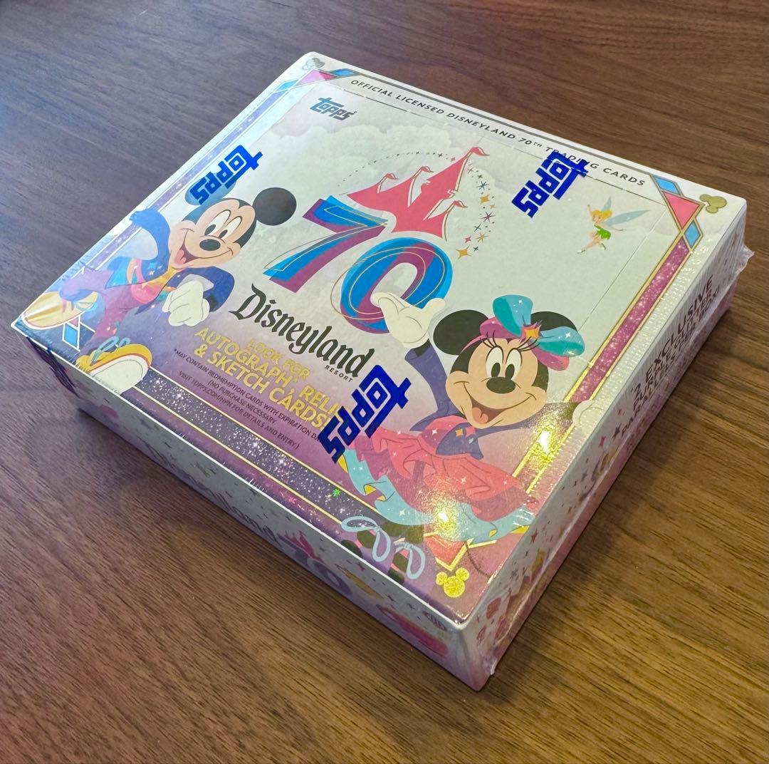 2025 トップス ディズニーランドパーク限定70周年記念 ボックス 日本未発売