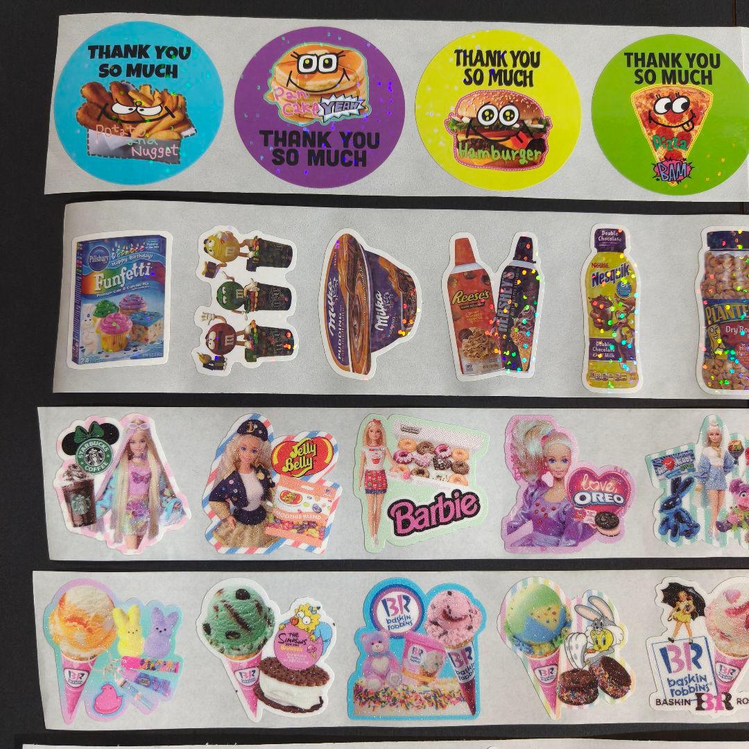 ⑧ アメステ ロール 切り売り シール シール交換 シール帳