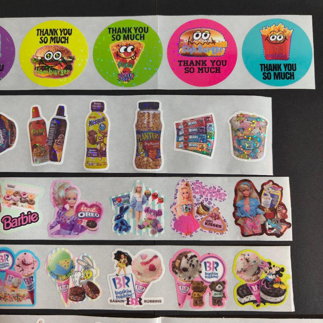 ⑧ アメステ ロール 切り売り シール シール交換 シール帳