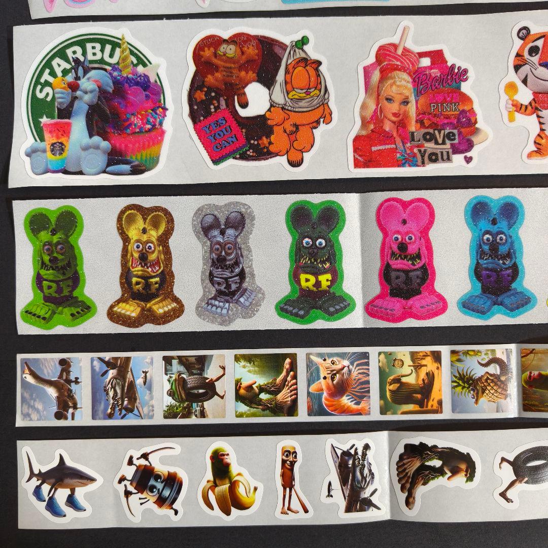 ⑧ アメステ ロール 切り売り シール シール交換 シール帳