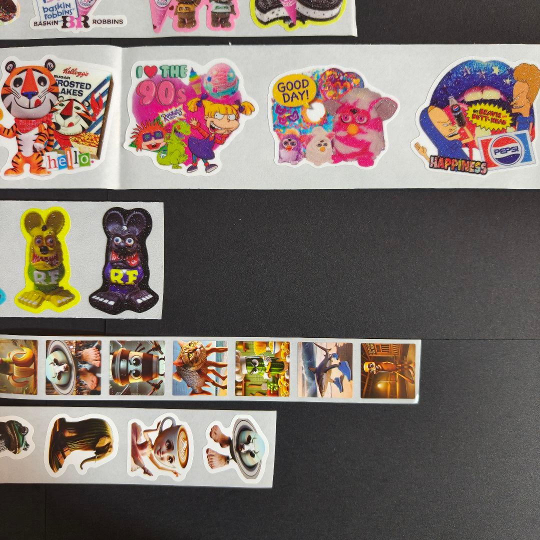 ⑧ アメステ ロール 切り売り シール シール交換 シール帳