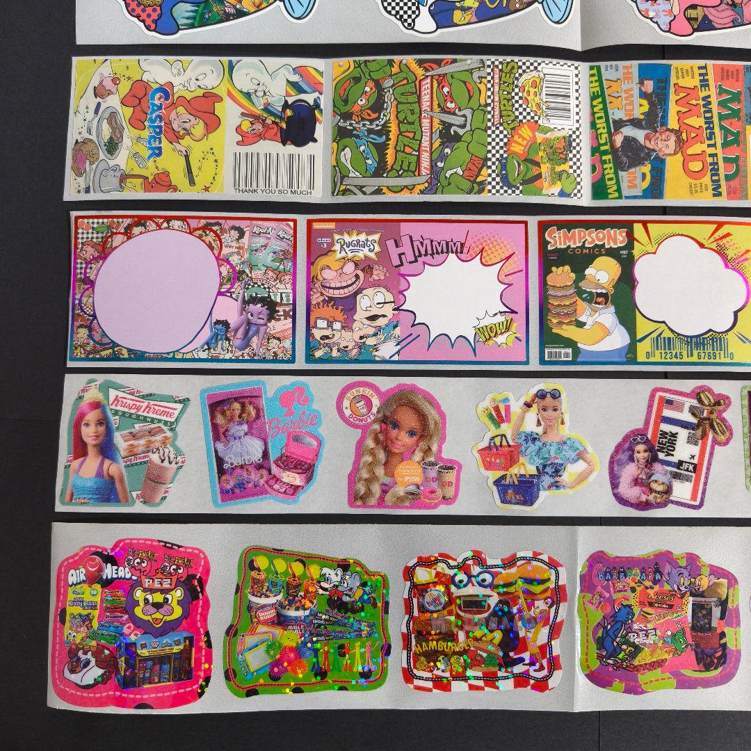 ⑧ アメステ ロール 切り売り シール シール交換 シール帳