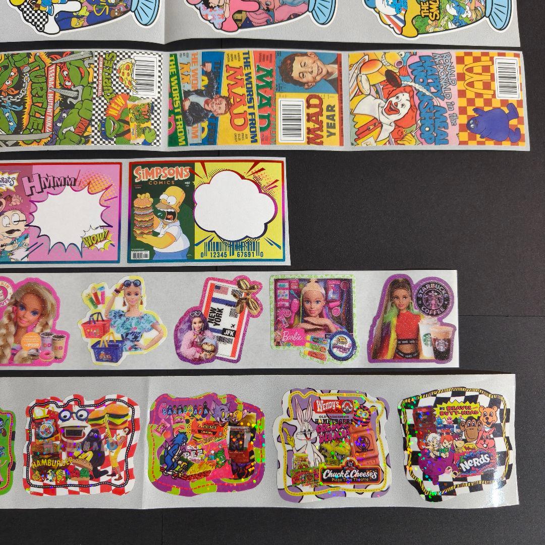 ⑧ アメステ ロール 切り売り シール シール交換 シール帳