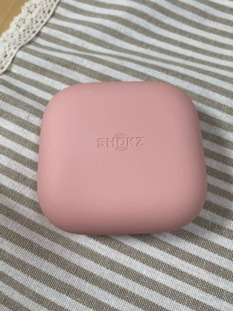 Shokz ワイヤレスイヤホン ピンク
