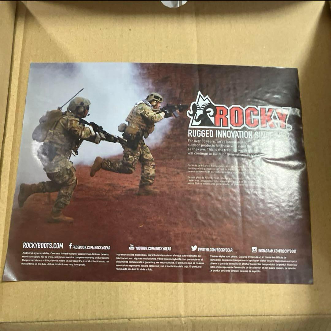 新品　米軍　ROCKY S2V ミリタリー ブーツUS 5W 23cm 箱付き