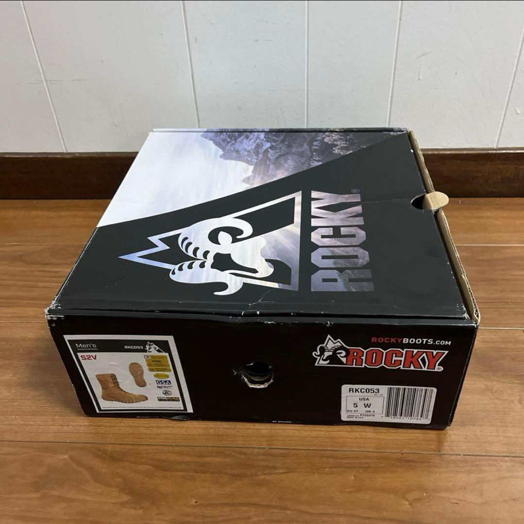 新品　米軍　ROCKY S2V ミリタリー ブーツUS 5W 23cm 箱付き