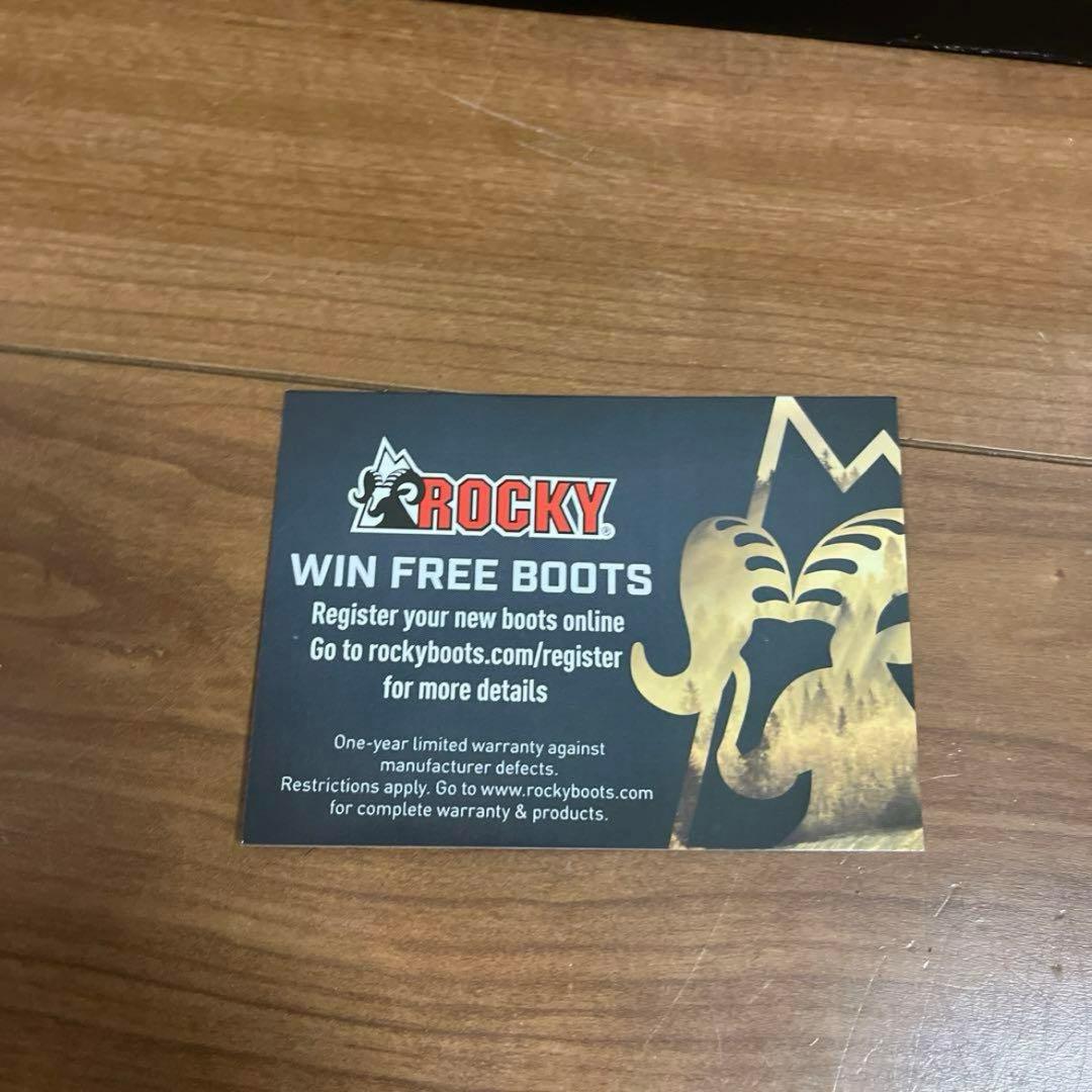 新品　米軍　ROCKY S2V ミリタリー ブーツUS 5W 23cm 箱付き