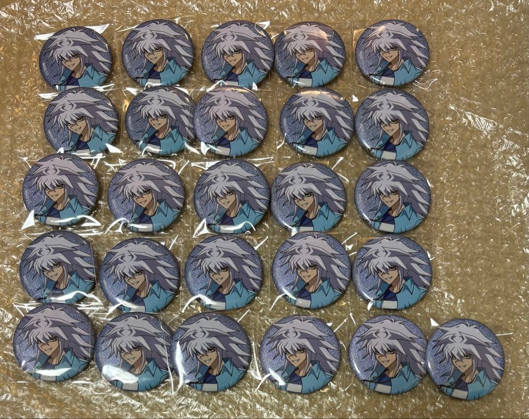 【うさ♡】遊戯王 歩みver. 缶バッジ 闇バクラ