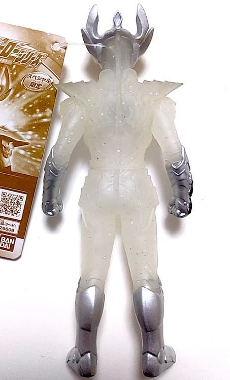 ★タグ完品★ウルトラマンタイガ フォトンアース クリア ソフビ☆タロウ ゼロ