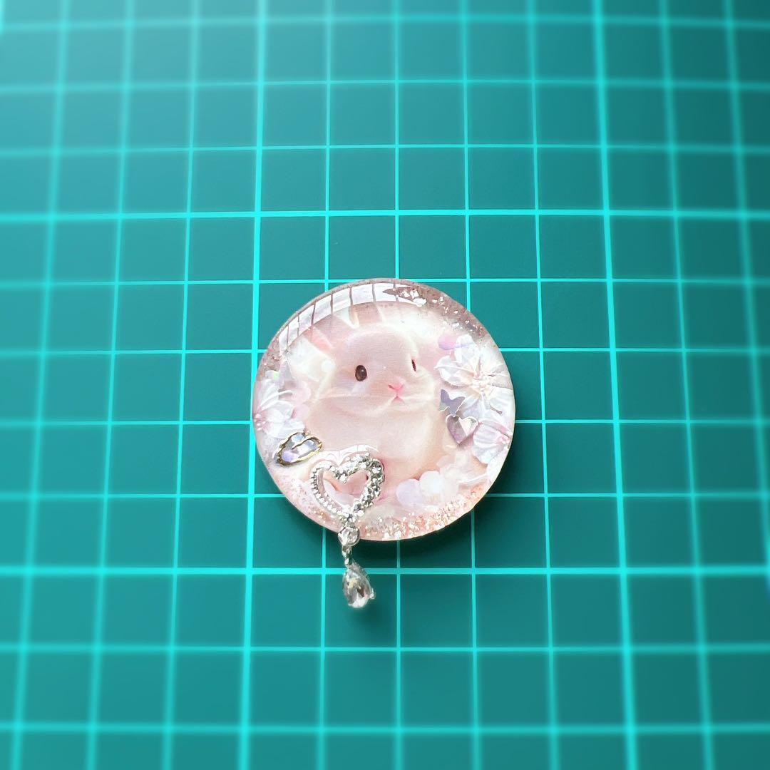 レジン ヘアゴム うさぎ No.957