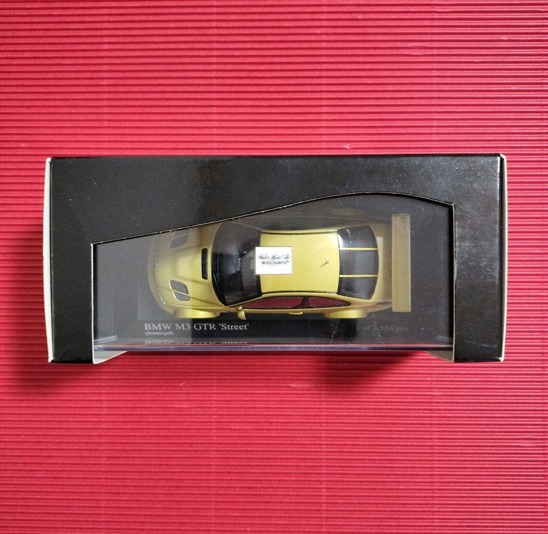 ミニチャンプス 1/43『 M3 GTR 'Street'』未開封品