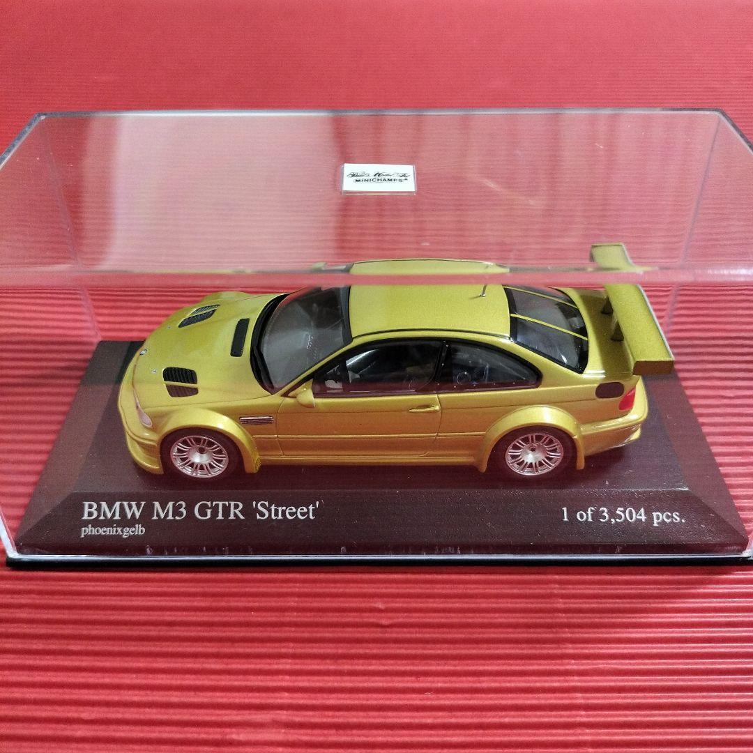 ミニチャンプス 1/43『 M3 GTR 'Street'』未開封品