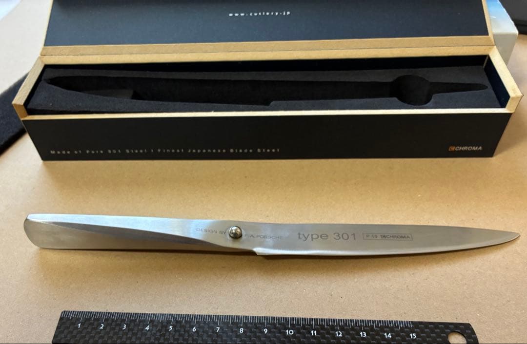 果物ナイフポルシェデザイン ハンマー 包丁 クロマ Type 301