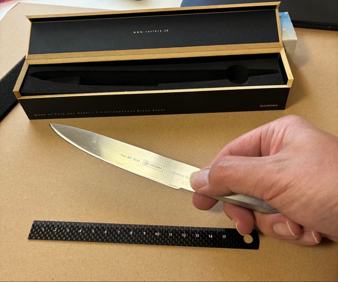 果物ナイフポルシェデザイン ハンマー 包丁 クロマ Type 301
