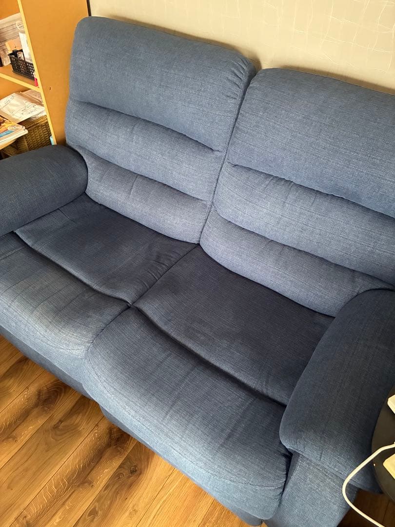 ニトリ　電動リクライニング機能付きソファ　2人掛け