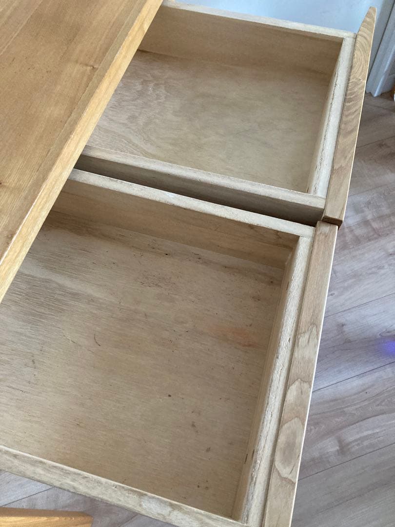 無印　ドレッサー　タモ　無印良品ドレッサー・ミラー