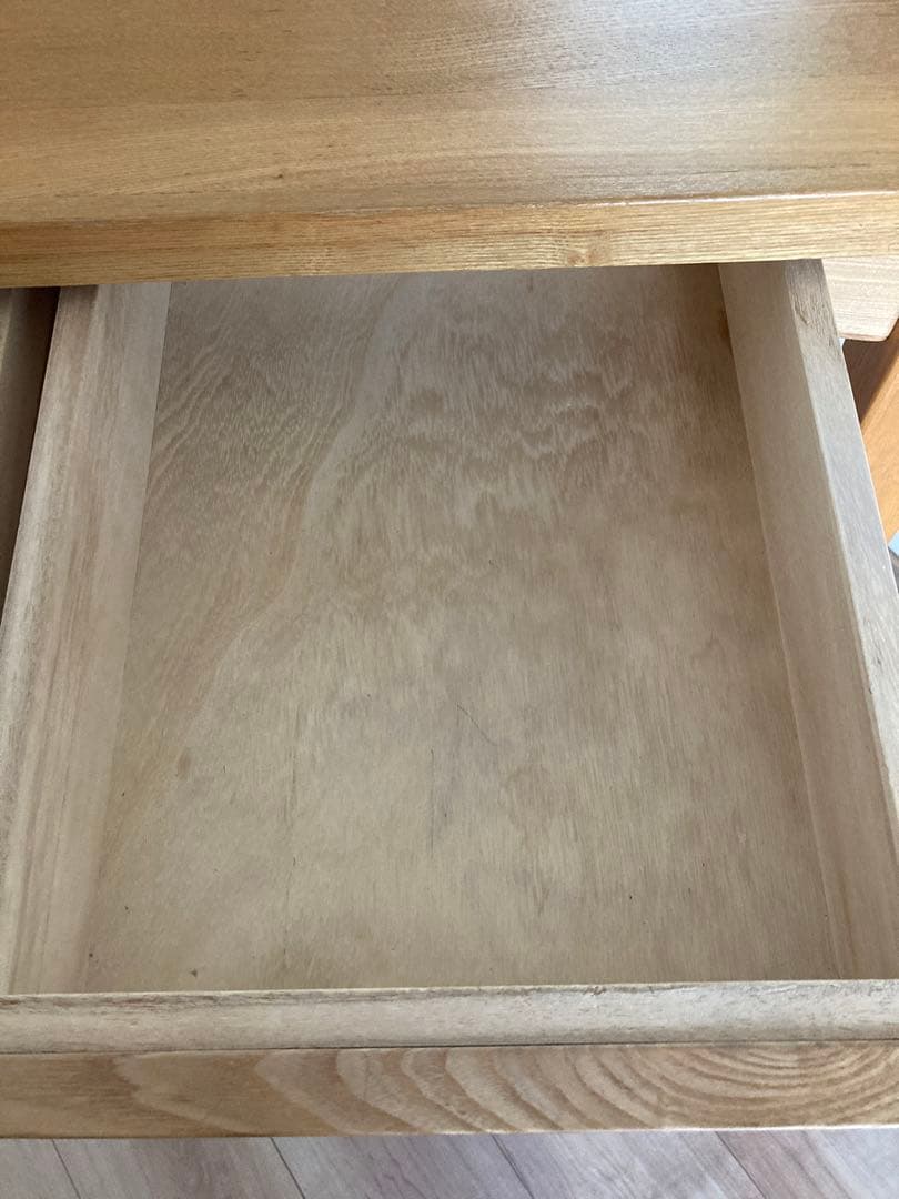 無印　ドレッサー　タモ　無印良品ドレッサー・ミラー