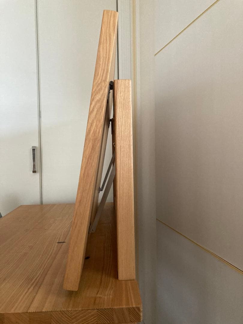 無印　ドレッサー　タモ　無印良品ドレッサー・ミラー