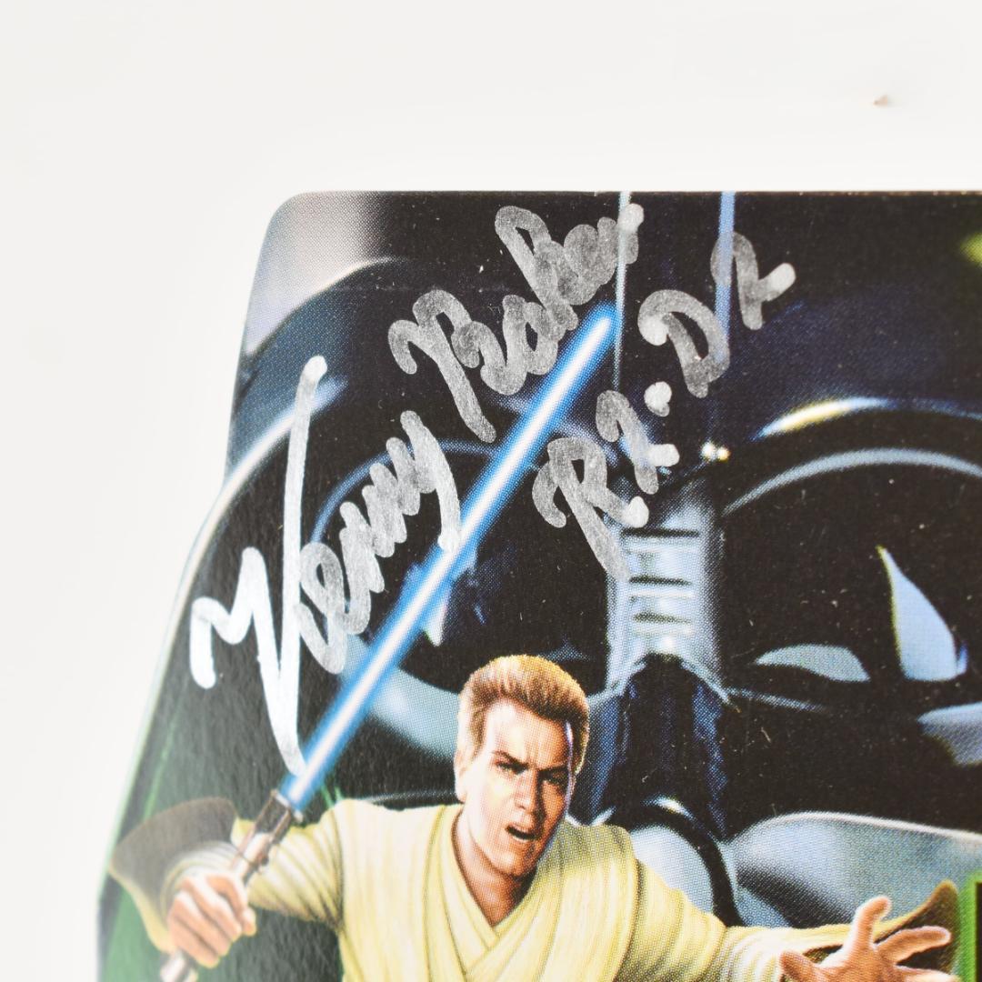 スターウォーズ R2-D2 ケニー・ベイカー氏直筆サイン入 未開封 保証書付