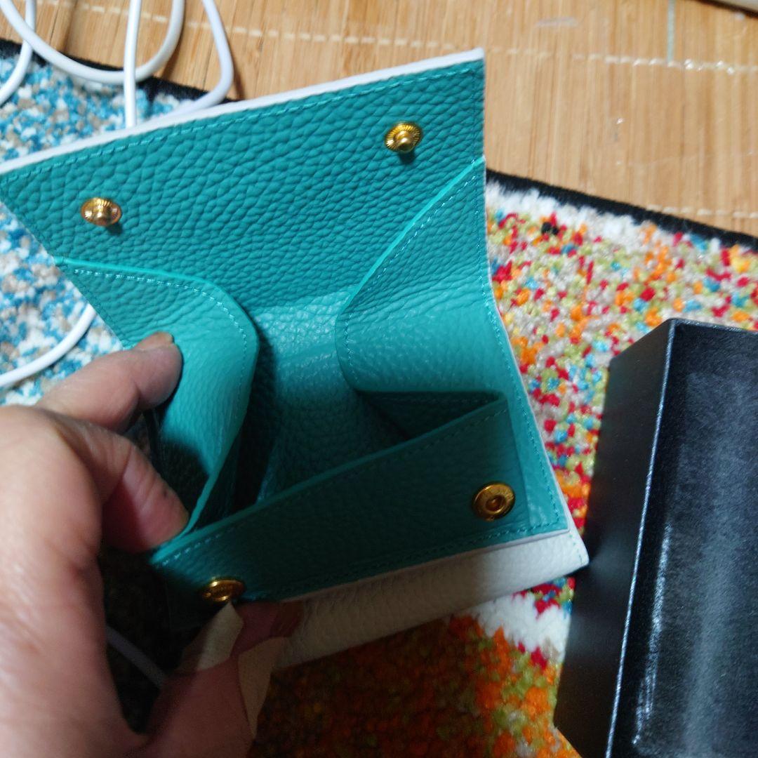 ザッカボックス ウォレット新品牛革