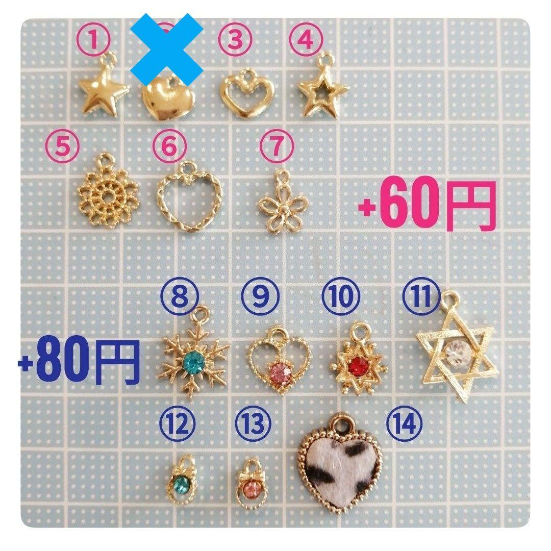幸せのテントウムシポストピアス