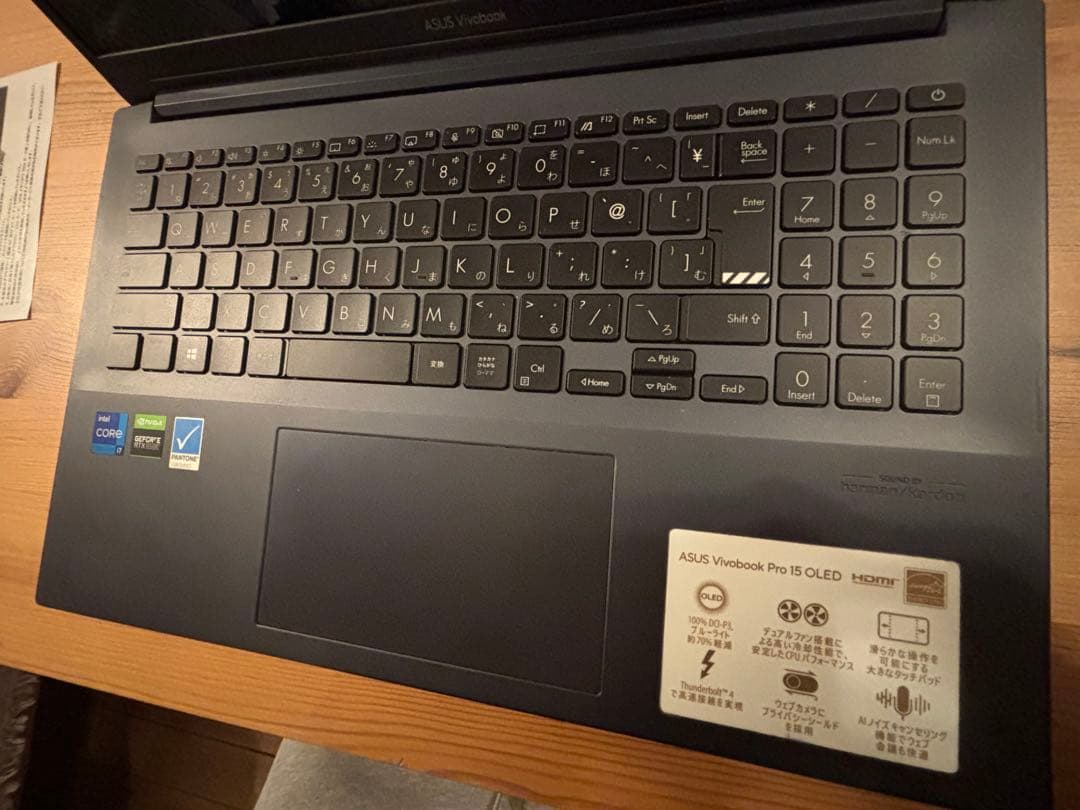 Windowsノート本体 ASUS Vivobook Pro 15 OLED K3500PC