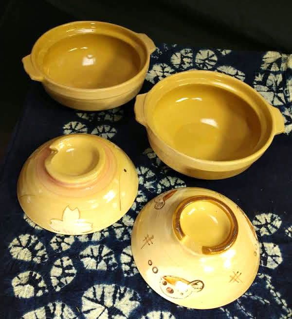 ♥30日までの発送特別値下げ限定⬛１人土鍋4鍋とんすい4皿特別セット