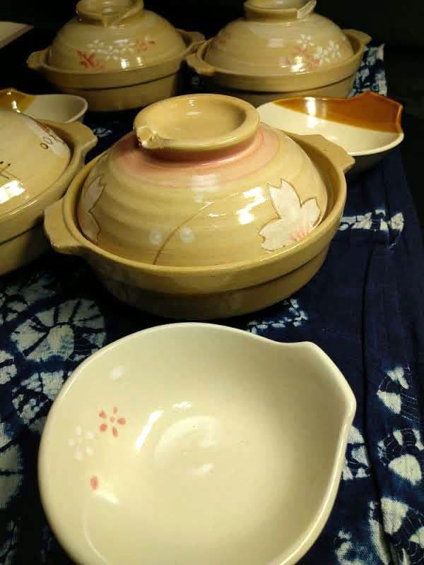 ♥30日までの発送特別値下げ限定⬛１人土鍋4鍋とんすい4皿特別セット