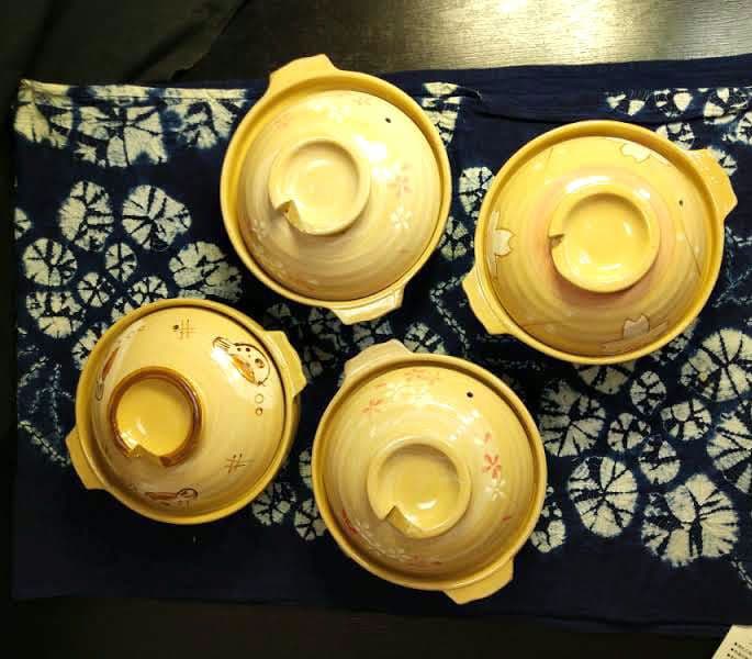 ♥30日までの発送特別値下げ限定⬛１人土鍋4鍋とんすい4皿特別セット