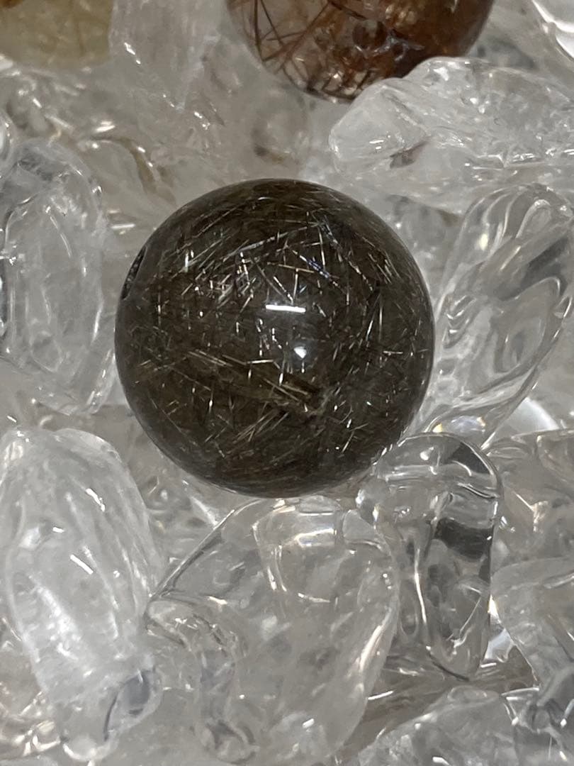 天然石　パワーストーン　ルチルクォーツ　等々12粒セット